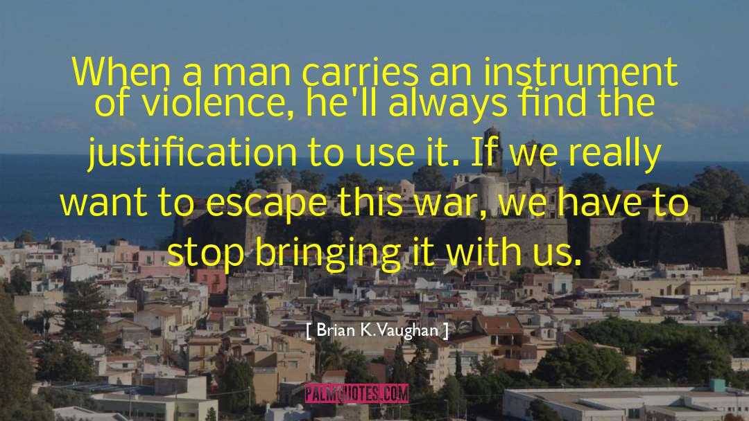 Korean War quotes by Brian K. Vaughan