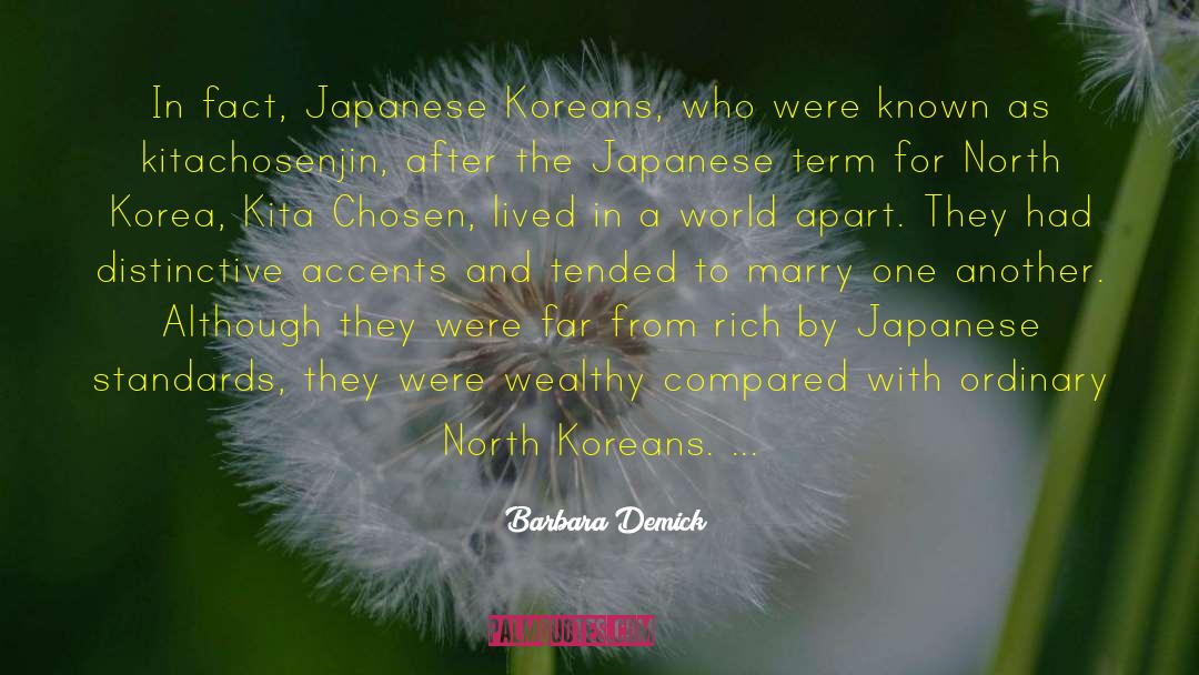 Koreans quotes by Barbara Demick