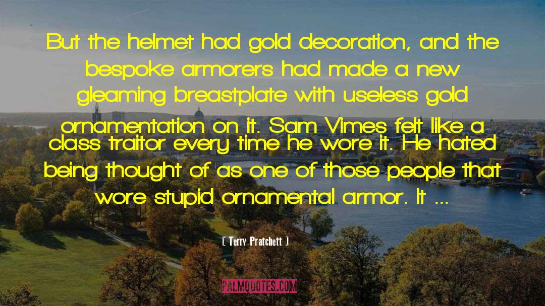 Korpisalo New Helmet quotes by Terry Pratchett