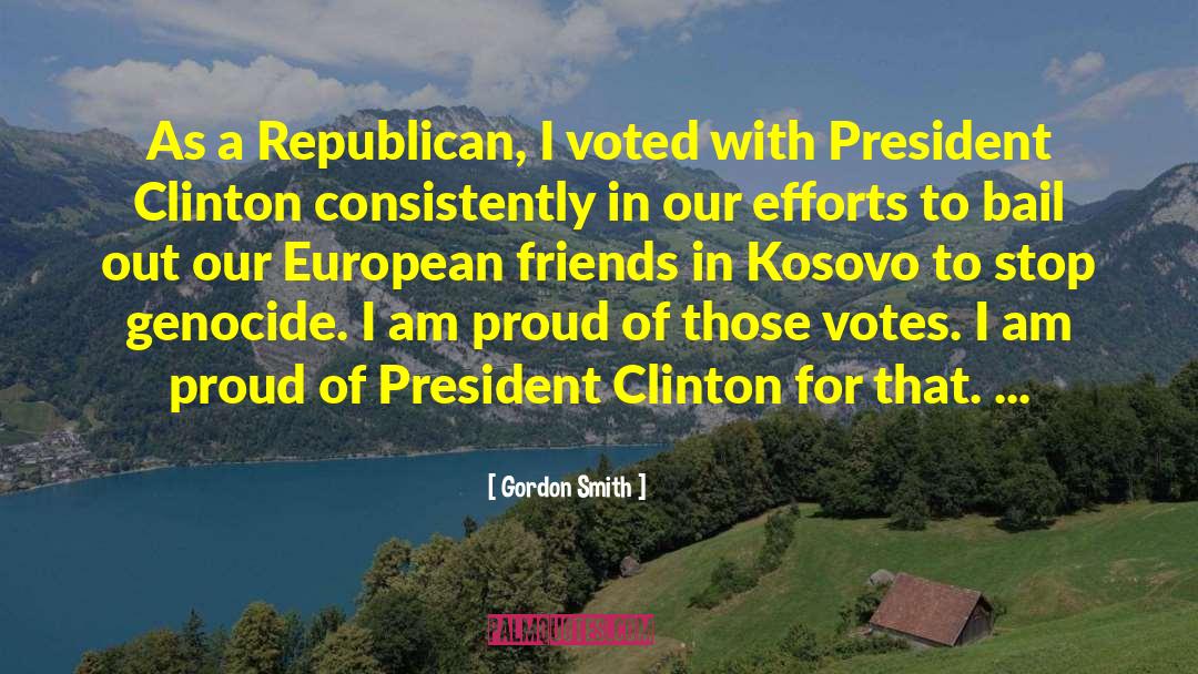 Kosovo quotes by Gordon Smith