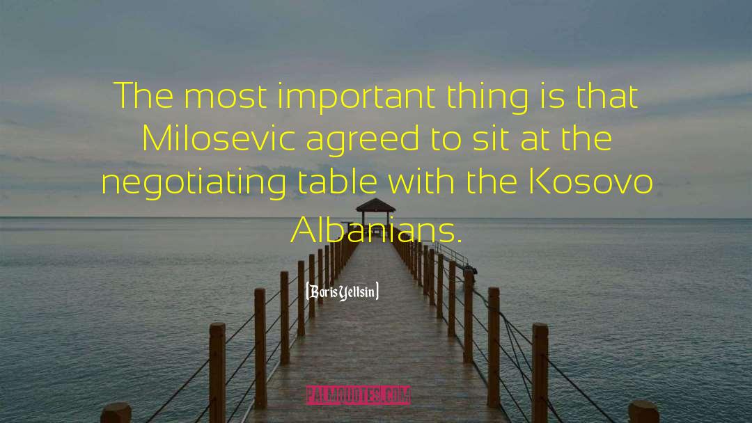 Kosovo quotes by Boris Yeltsin