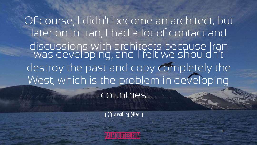 Kostelecky Architect quotes by Farah Diba