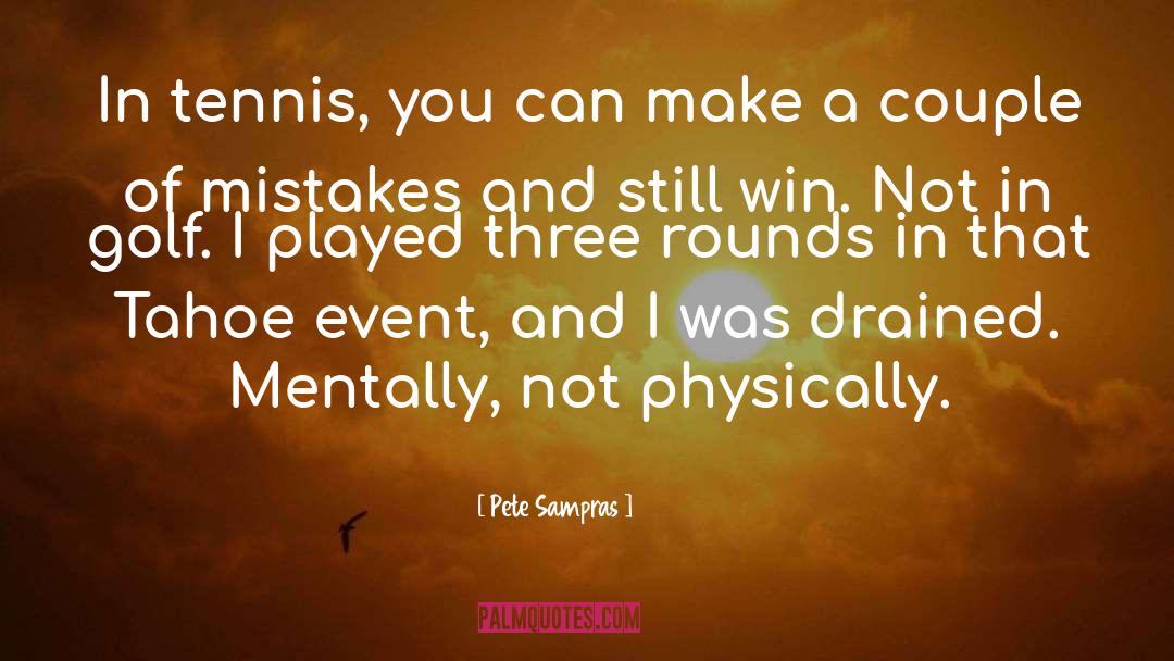 Krajicek Sampras quotes by Pete Sampras