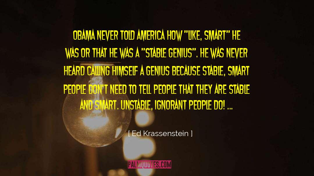Krassenstein quotes by Ed Krassenstein