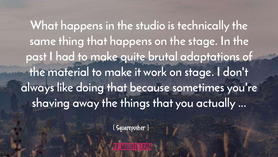 Kravec Studio quotes by Squarepusher