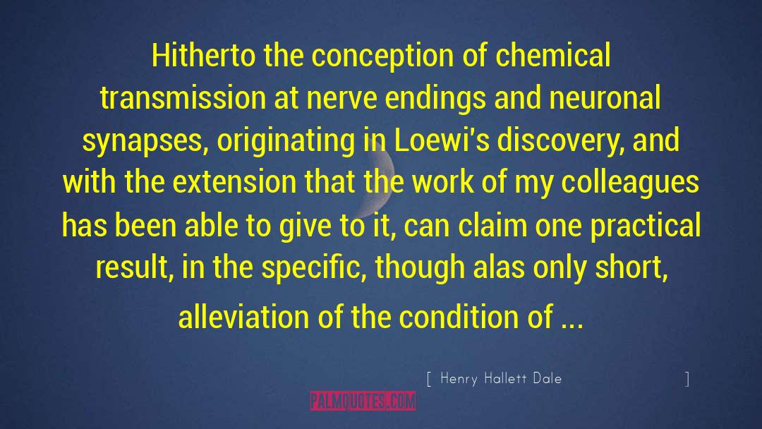 Krayenbuhl Nerve quotes by Henry Hallett Dale