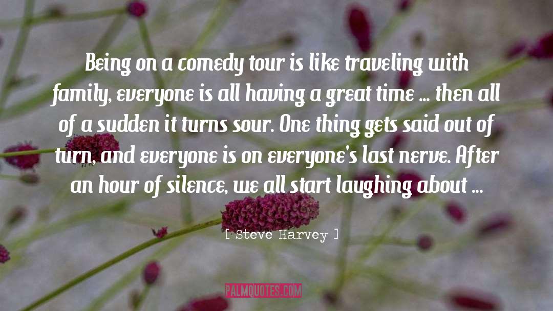 Krayenbuhl Nerve quotes by Steve Harvey