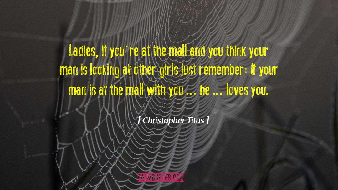 Kream Mall quotes by Christopher Titus