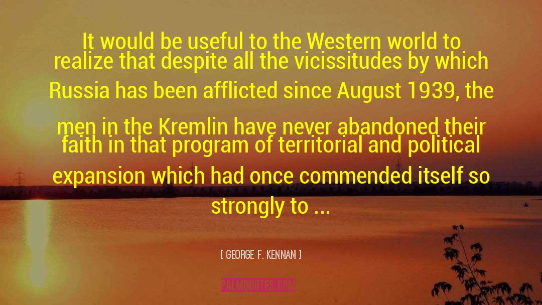 Kremlin quotes by George F. Kennan