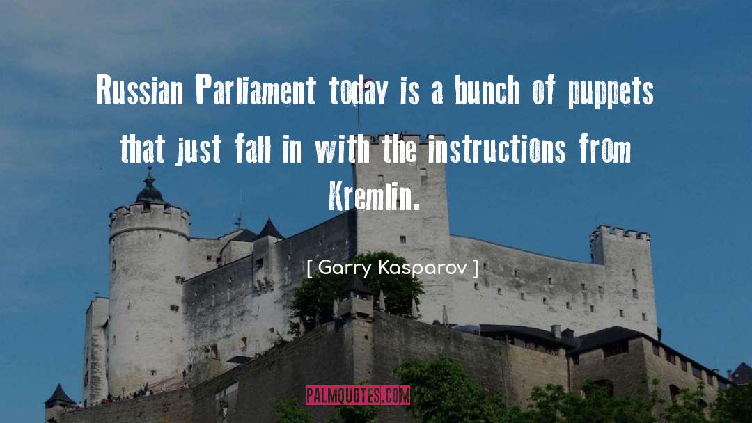 Kremlin quotes by Garry Kasparov