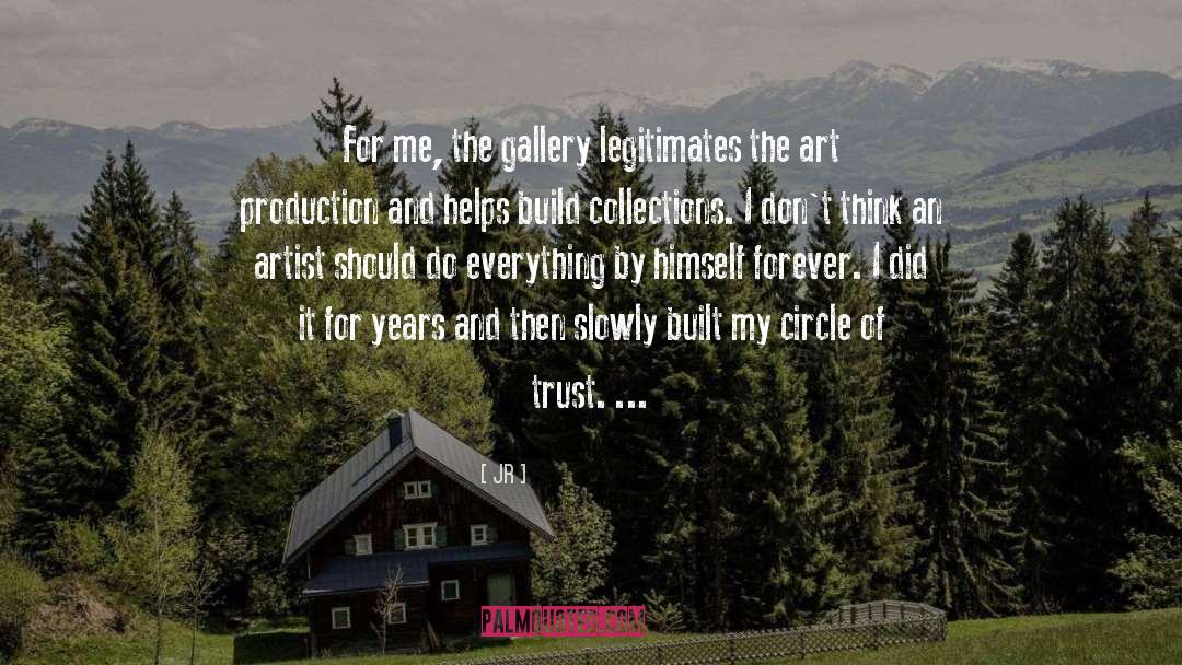 Krinzinger Gallery quotes by JR