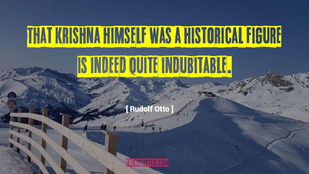 Krishna quotes by Rudolf Otto