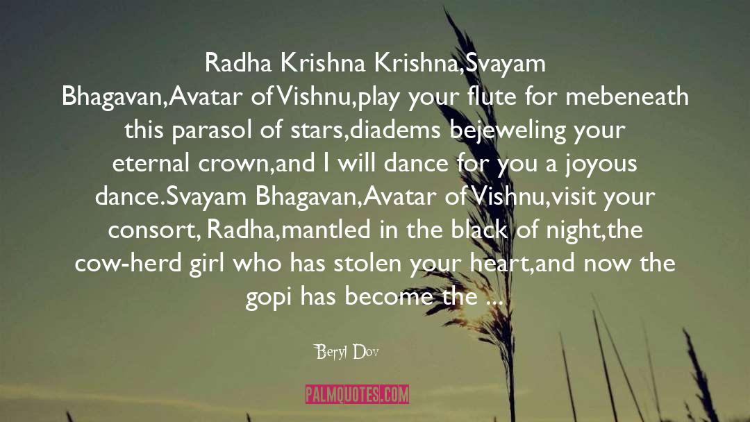 Krishna quotes by Beryl Dov