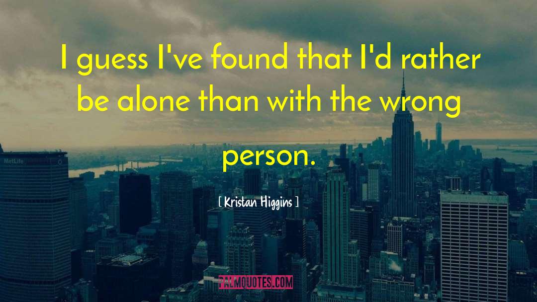 Kristan Billups quotes by Kristan Higgins