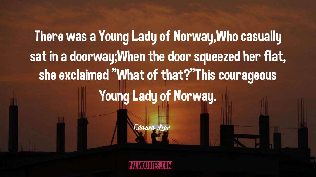 Kristiansen Norway quotes by Edward Lear