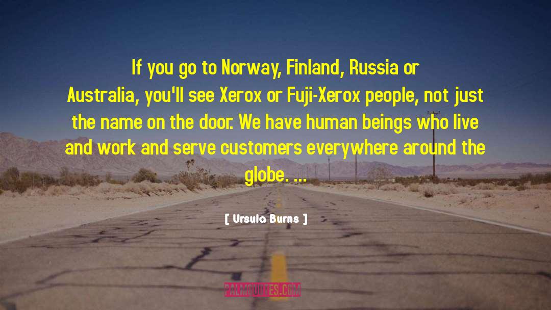 Kristiansen Norway quotes by Ursula Burns