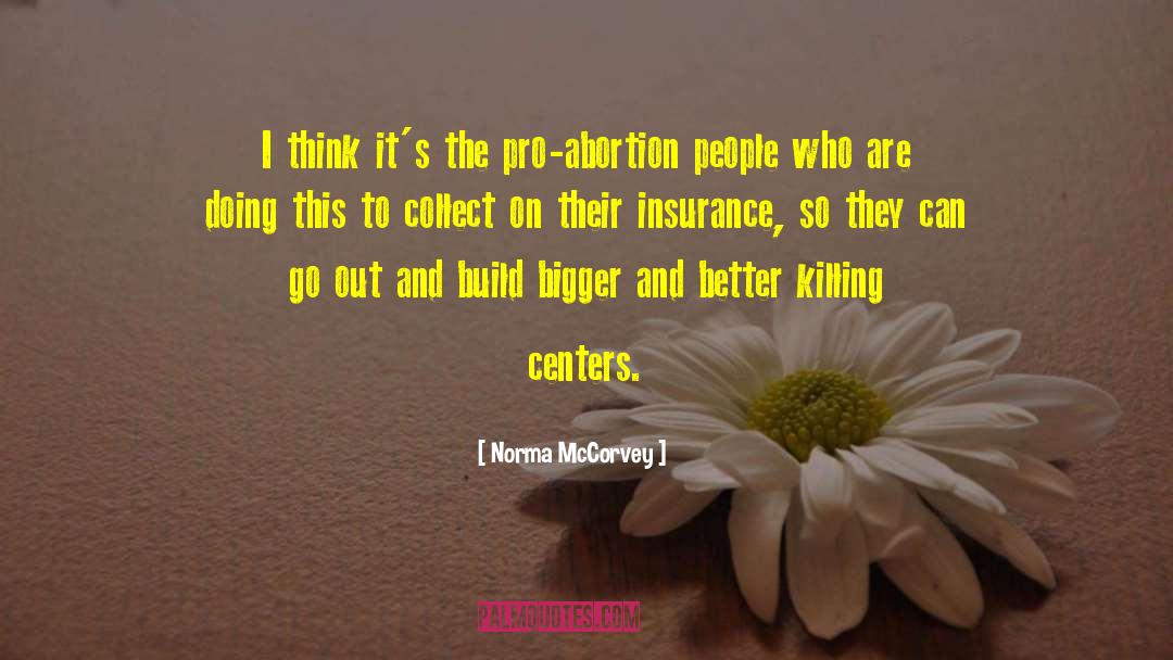 Kritzer Insurance quotes by Norma McCorvey