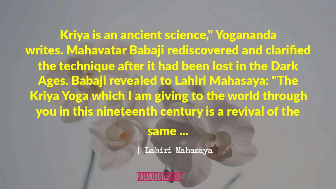 Kriya Yoga quotes by Lahiri Mahasaya