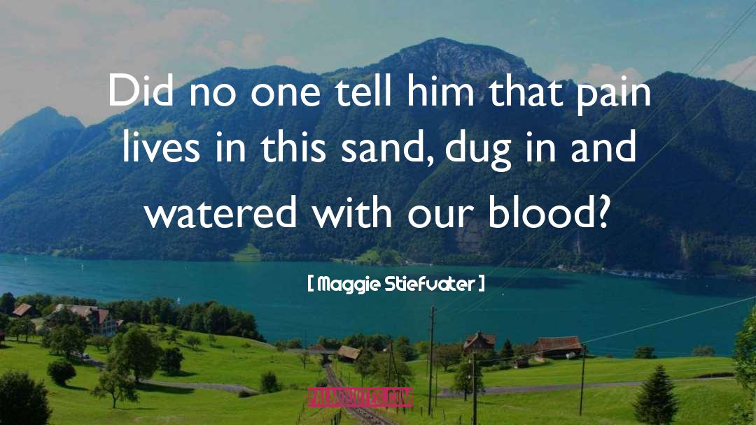 Krogman Sand quotes by Maggie Stiefvater