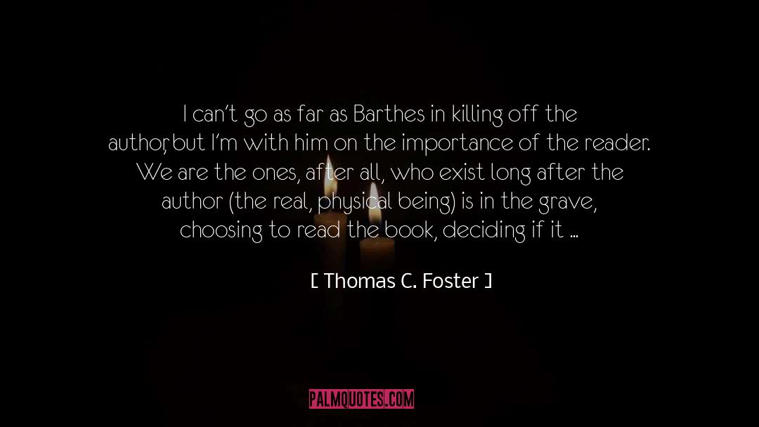 Krueger Author quotes by Thomas C. Foster