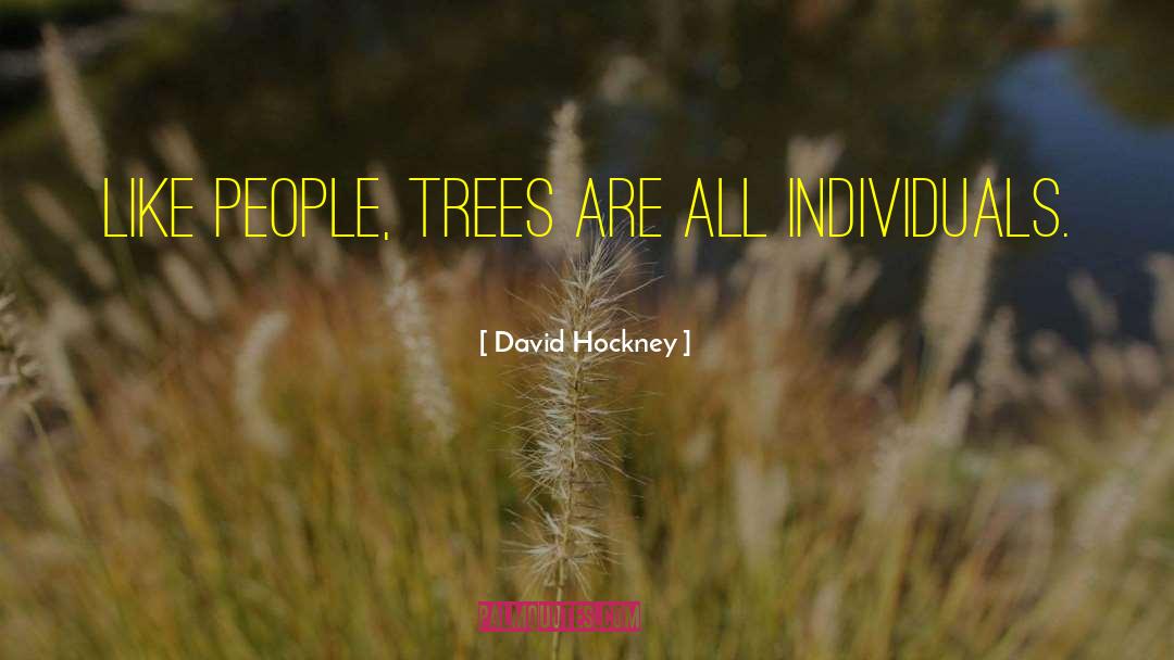 Krumholtz David quotes by David Hockney