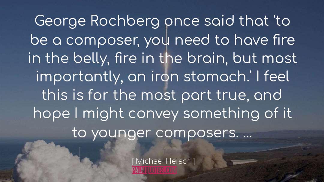 Krumpholz Composer quotes by Michael Hersch