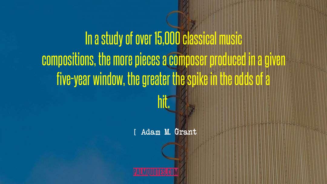 Krumpholz Composer quotes by Adam M. Grant