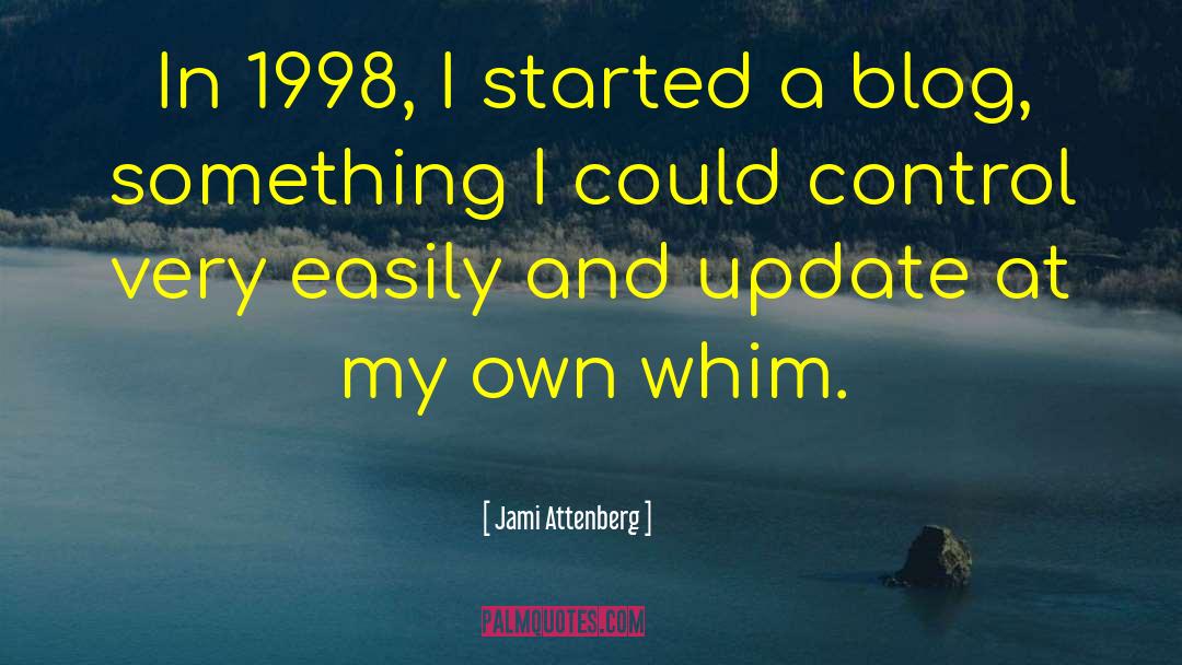 Krupicka Blog quotes by Jami Attenberg