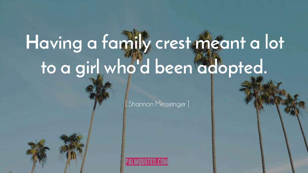 Krzeczowski Family Crest quotes by Shannon Messenger