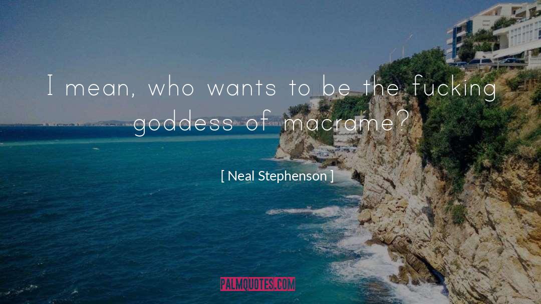 Kuan Yin Goddess quotes by Neal Stephenson