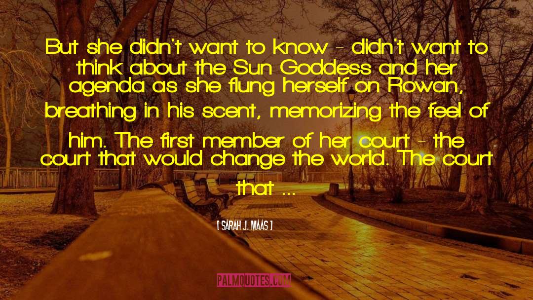Kuan Yin Goddess quotes by Sarah J. Maas