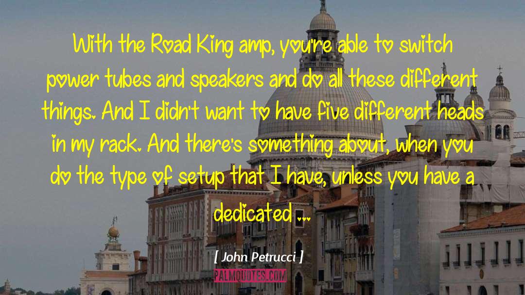Kuat Racks quotes by John Petrucci