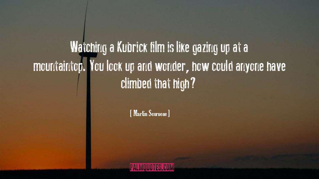 Kubrick quotes by Martin Scorsese