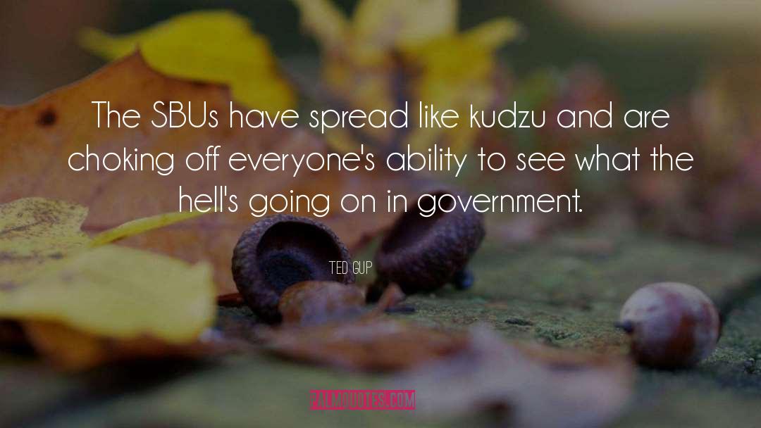 Kudzu quotes by Ted Gup