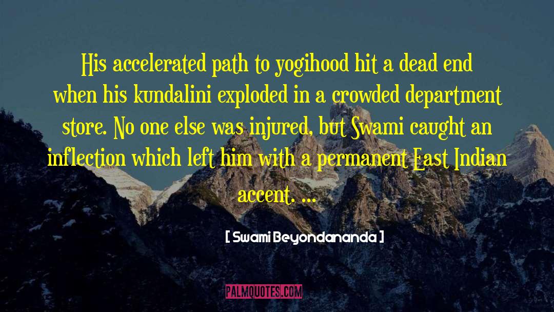 Kundalini quotes by Swami Beyondananda