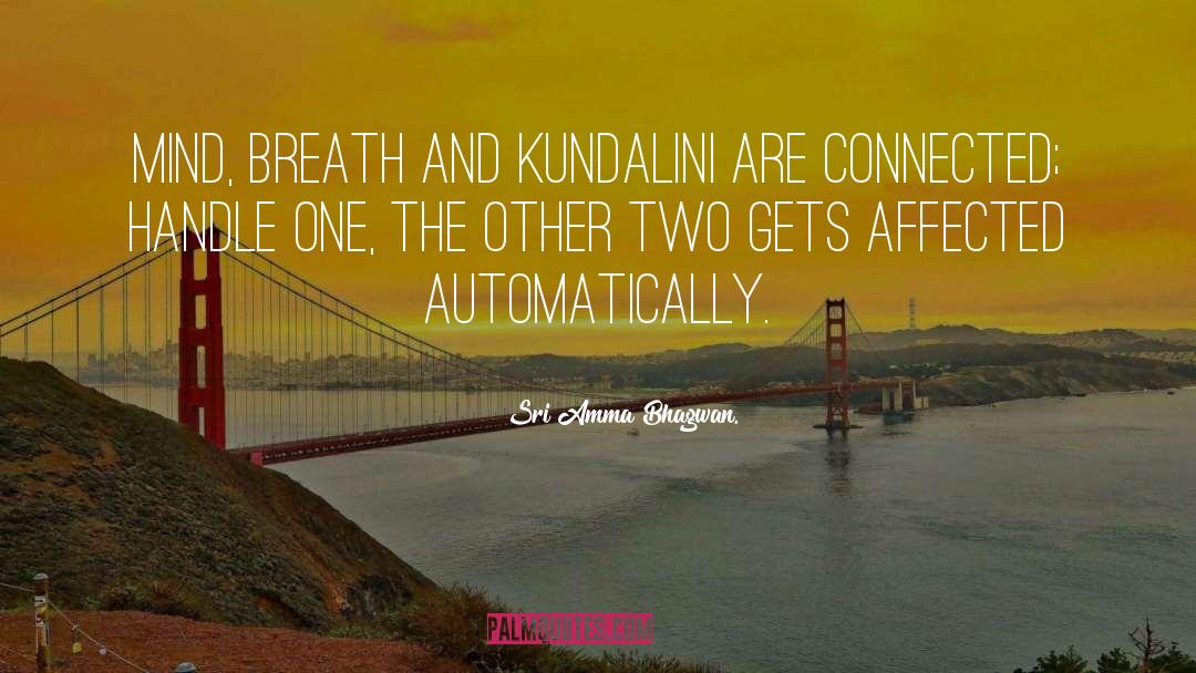 Kundalini quotes by Sri Amma Bhagwan.