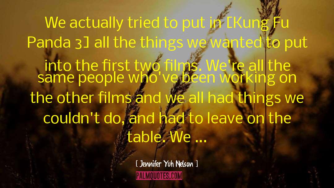 Kung Fu quotes by Jennifer Yuh Nelson