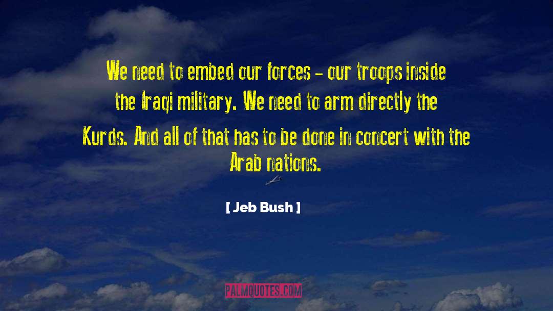 Kurds quotes by Jeb Bush