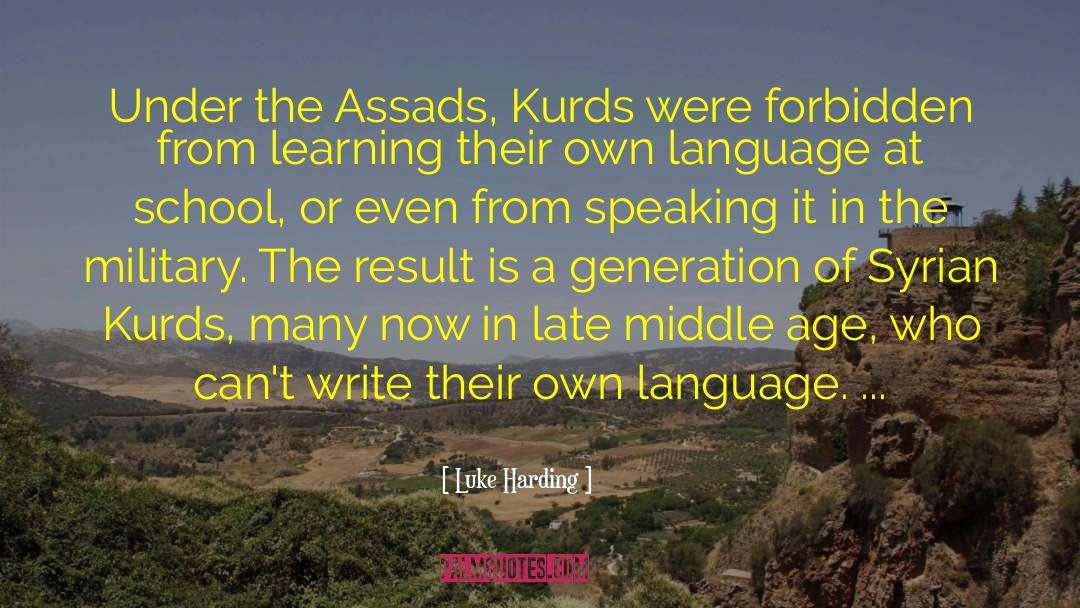 Kurds quotes by Luke Harding