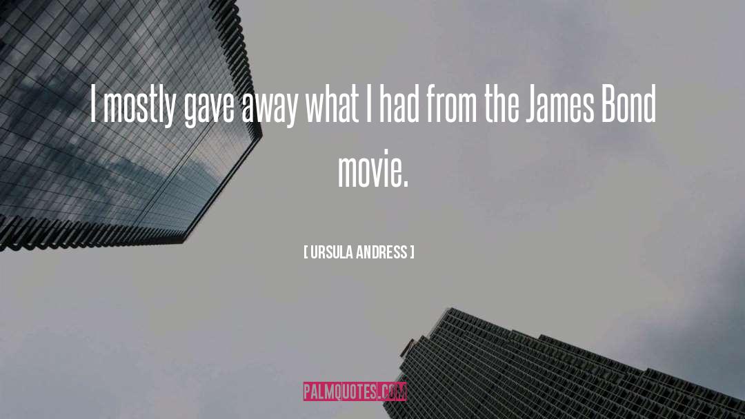 Kutsko Movie quotes by Ursula Andress
