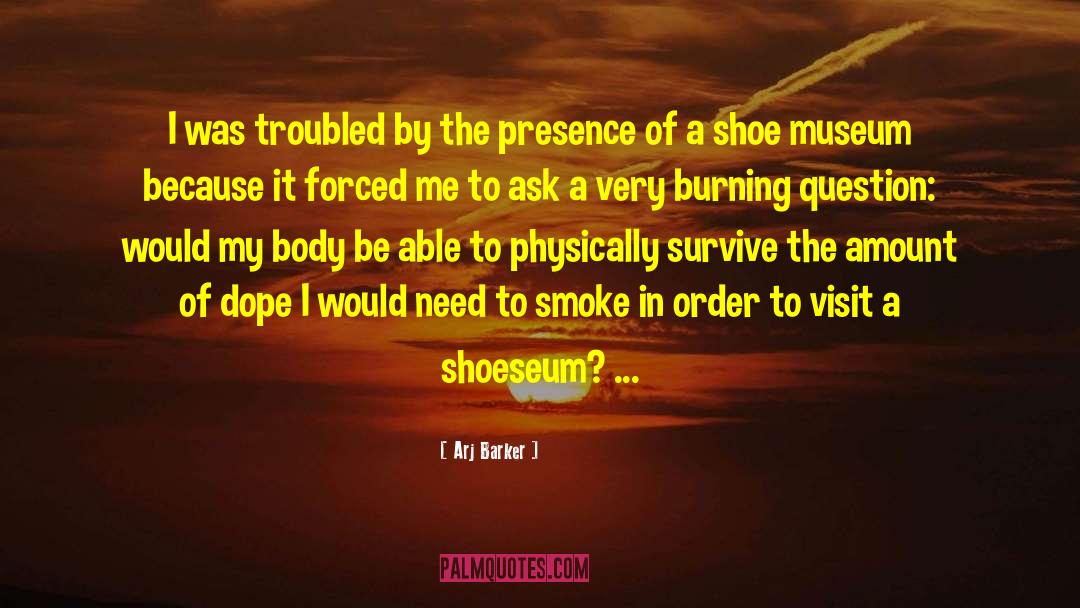 Kuusisto Shoes quotes by Arj Barker
