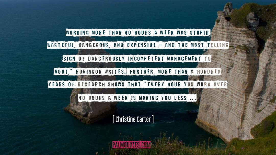 Kvantitativ quotes by Christine Carter