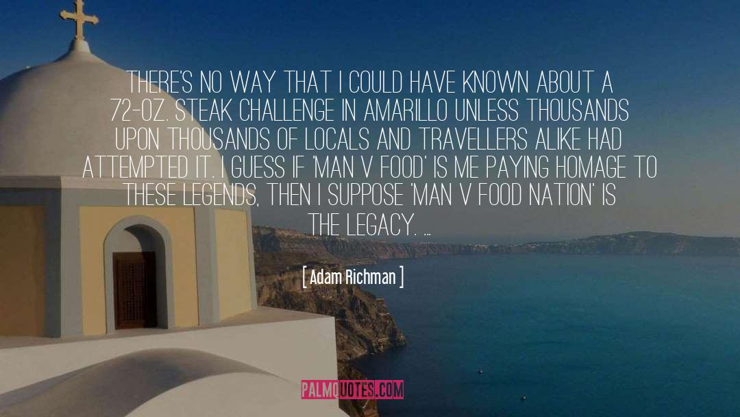 Kvii Amarillo quotes by Adam Richman
