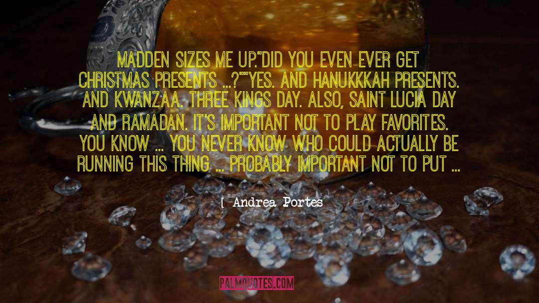 Kwanzaa quotes by Andrea Portes