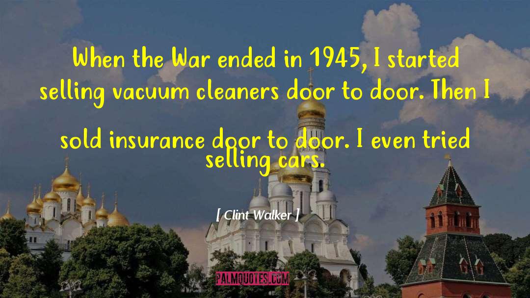 Kwast Cleaners quotes by Clint Walker