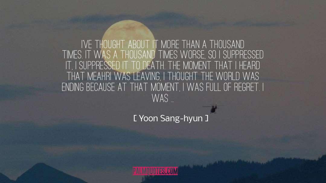 Kwon Tae Hyun quotes by Yoon Sang-hyun