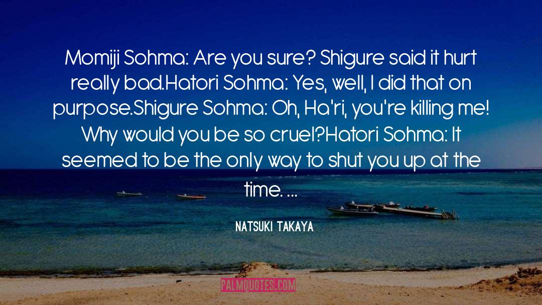 Kyo Sohma quotes by Natsuki Takaya