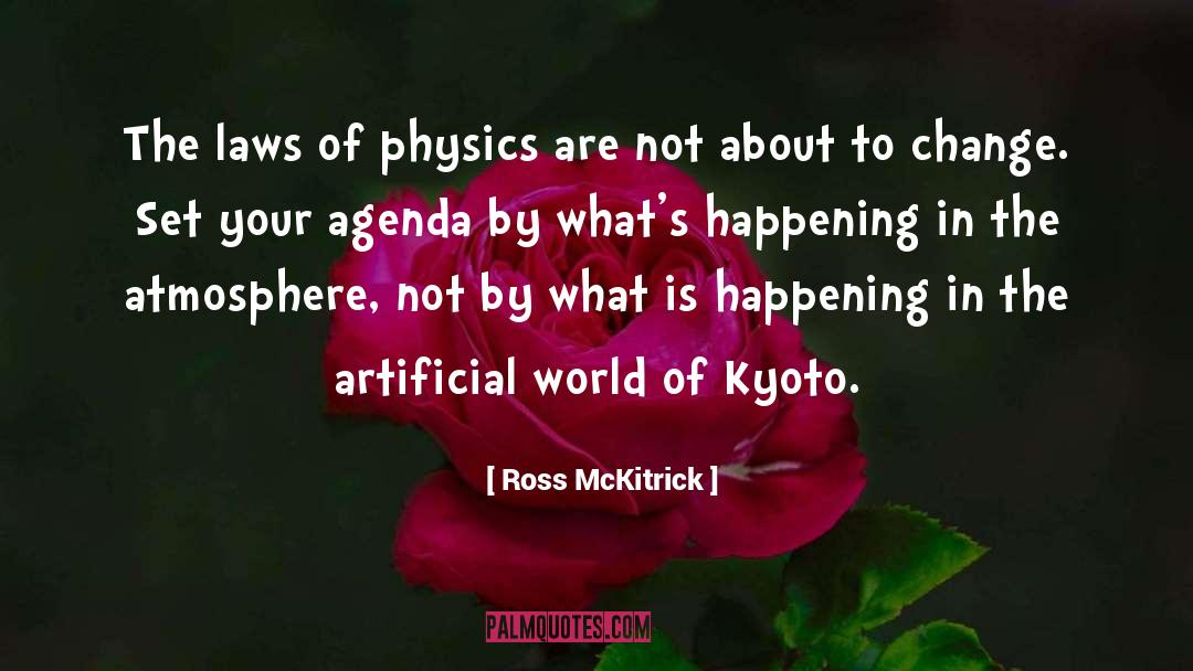 Kyoto Protocol quotes by Ross McKitrick