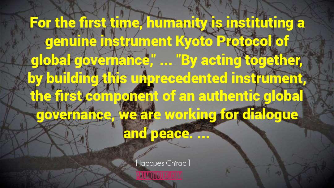 Kyoto quotes by Jacques Chirac