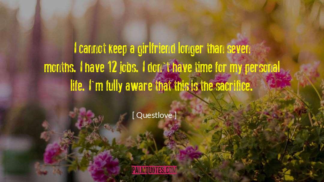 Kyrgios Girlfriend quotes by Questlove